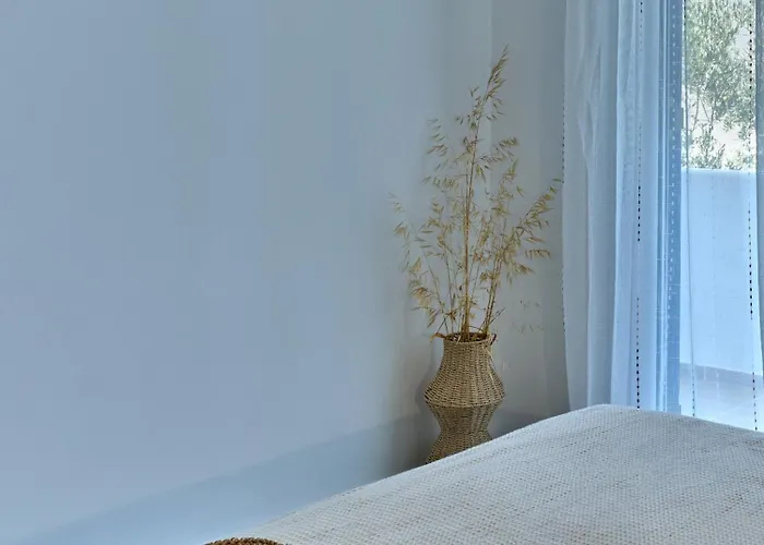 Aurora Beachside Home, Beach, Paros 公寓 洛加拉斯