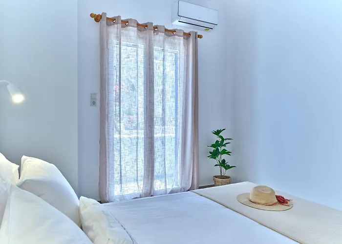 Aurora Beachside Home, Beach, Paros 洛加拉斯