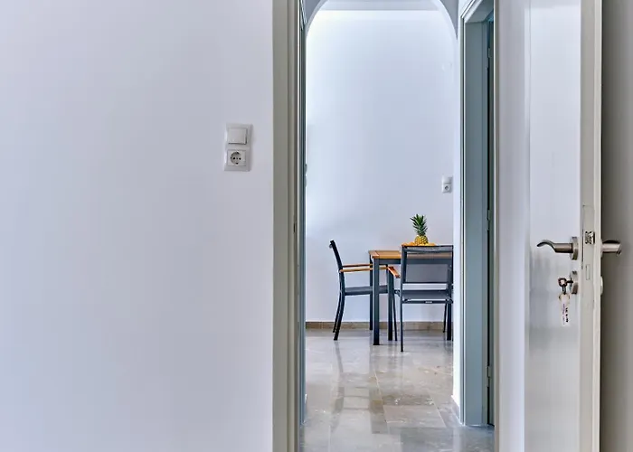 Aurora Beachside Home, Beach, Paros 公寓 洛加拉斯