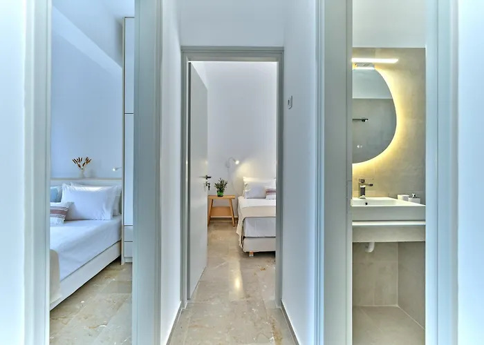 公寓 Aurora Beachside Home, Beach, Paros