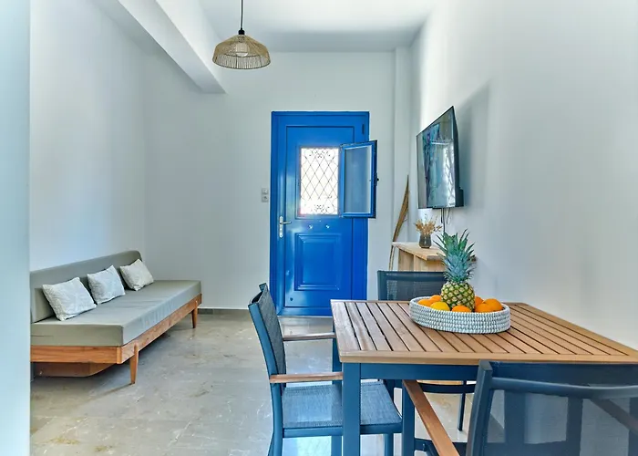 公寓 Aurora Beachside Home, Beach, Paros 洛加拉斯